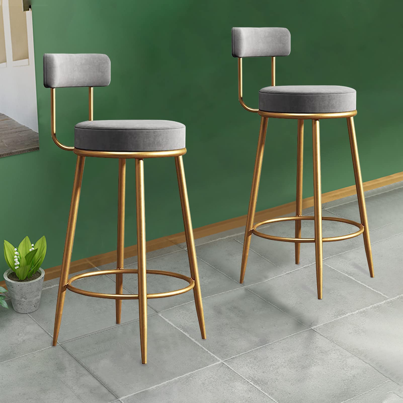 専用　バーチェア バースツール セット Amazon｜バースツールセット2、26インチカウンターハイトチェア